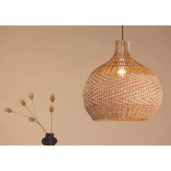 Bastia Loftslampe - Natur og Hvid