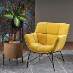 BELTON Hvilestol - gul