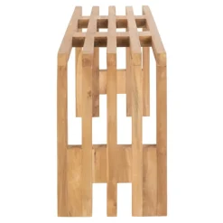 Benidorm Bænk - Bænk i teak 90x30 cm