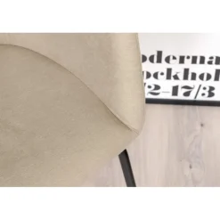 Berit Spisebordsstol - Beige og Sort