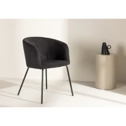 Berit Spisebordsstol - Sort