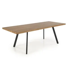 BERLIN Spisebord med indbygget butterfly 160cm kan udvides til 220cm - Honning Valnød