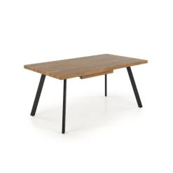 BERLIN Spisebord med indbygget butterfly 160cm kan udvides til 220cm - Honning Valnød