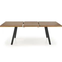 BERLIN Spisebord med indbygget butterfly 140cm kan udvides til 180cm - Honning Valnød