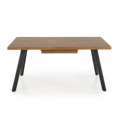 BERLIN Spisebord med indbygget butterfly 140cm kan udvides til 180cm - Honning Valnød