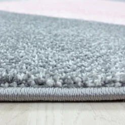 Beta Kortluvet tæppe Geometrisk - Pink