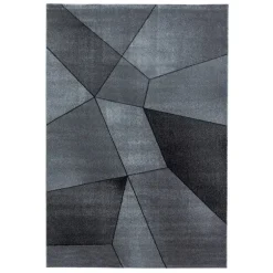 Beta Kortluvet Tæppeløber Geometrisk - Grå