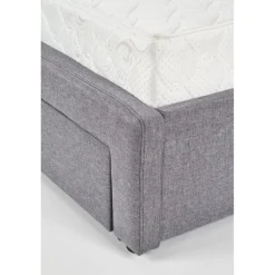 BETINIA 160x200 seng med skuffer til opbevaring - Grå