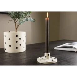 Bette Lysestage - Sort og Hvid