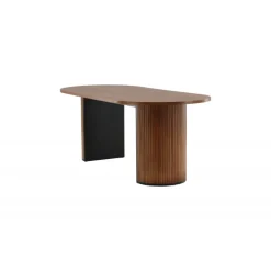 Bianca Ovalt spisebord - Natur