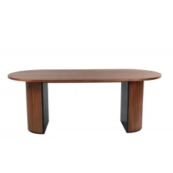 Bianca Ovalt spisebord - Natur