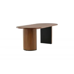 Bianca Ovalt spisebord - Natur