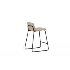 Bisbee Barstol - Beige og Sort