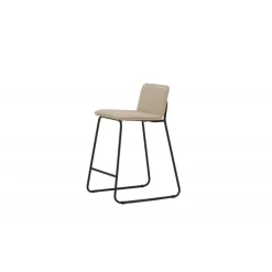 Bisbee Barstol - Beige og Sort