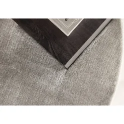 Blanca rund Tæppe Ø200 - Lysegrå