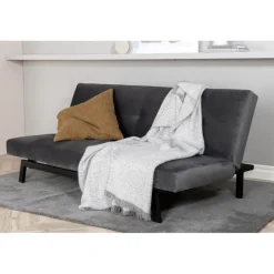 Bodil Sovesofa - Sort og Mørkegrå