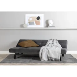 Bodil Sovesofa - Sort og Mørkegrå