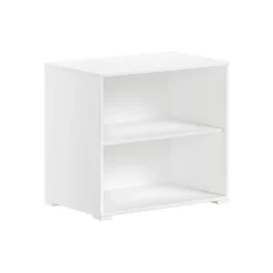 Bogreol til mellemhøjseng – Sam, hvid