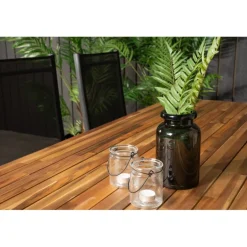 Bois e Loungesæt - Havemøbelsæt - Sort,Natur