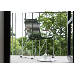 Bois Havestol - Grøn,Sølvgrå