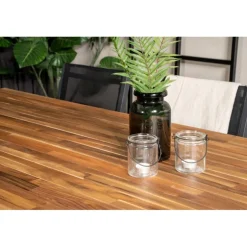 Bois Loungesæt - Havemøbelsæt - Sort,Natur