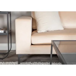 Bolero 3 personers Sofa - Beige og Sort