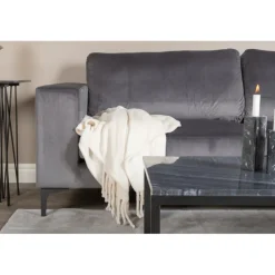 Bolero 3 personers Sofa - Sort og Grå