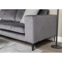 Bolero 3 personers Sofa - Sort og Grå