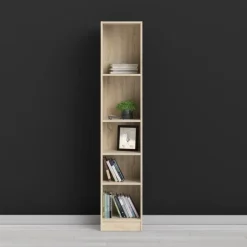 Bookie høj reol - Eg