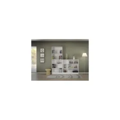 Bookie reol m. 2 hylder - Hvid