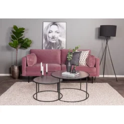 Boom 3 pers sofa Gammelrosa