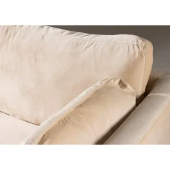 Boom 3 personers Sofa - Beige og Messing