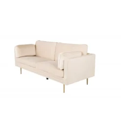 Boom 3 personers Sofa - Beige og Messing