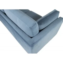 Boom 3 personers Sofa - Blå og Messing