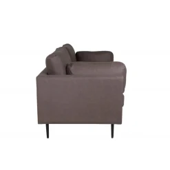 Boom 3 personers Sofa - Sort og Brun