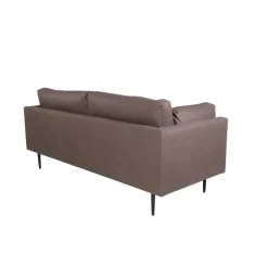 Boom 3 personers Sofa - Sort og Brun