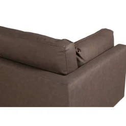Boom 3 personers Sofa - Sort og Brun