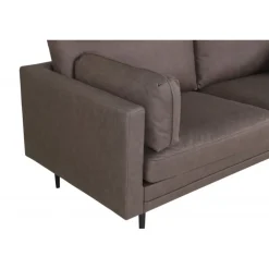 Boom 3 personers Sofa - Sort og Brun