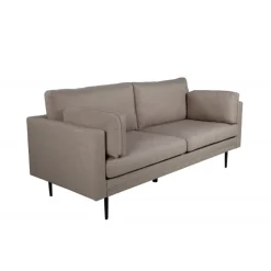 Boom 3 personers Sofa - Sort og Brun