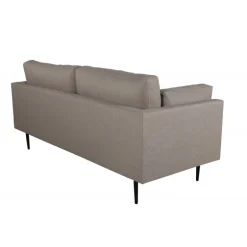 Boom 3 personers Sofa - Sort og Brun