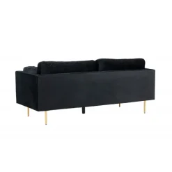 Boom 3 personers Sofa - Sort og Messing