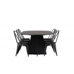 Bootcut Oval, Tempe Spisebordssæt