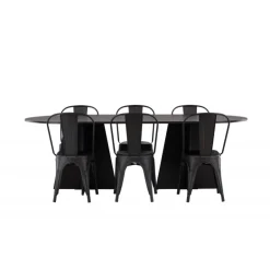 Bootcut Oval, Tempe Spisebordssæt