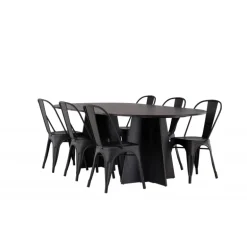 Bootcut Oval, Tempe Spisebordssæt