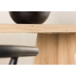 Bootcut Ovalt spisebord - Hvid