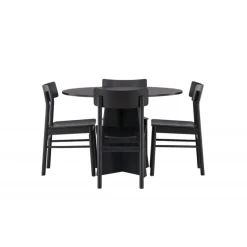 Bootcut Ovalt Spisebordssæt, Montros