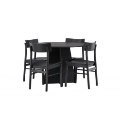 Bootcut Ovalt Spisebordssæt, Montros