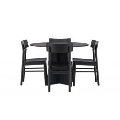 Bootcut Ovalt Spisebordssæt, Montros