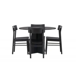 Bootcut Ovalt Spisebordssæt, Montros