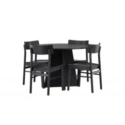 Bootcut Ovalt Spisebordssæt, Montros